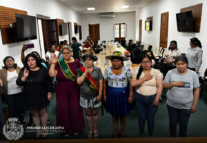 ING. MARGARETT TAVERA ASUME UNA RESPONSABILIDAD NACIONAL EN AMADBOL PARA FORTALECER LOS DERECHOS DE LAS MUJERES